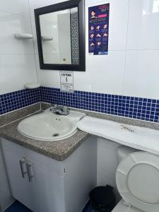 Koupelna v ubytování hotel royal fenix