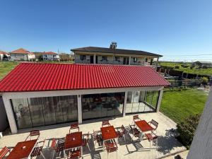 Bygningen som pensionatet ligger i