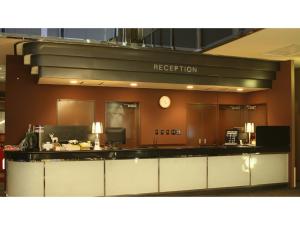 a reception area of a restaurant in a building at Hotel AreaOne Chitose - Vacation STAY 96109v in Chitose +14 photos
