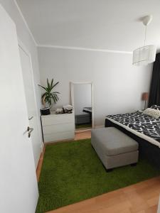Postel nebo postele na pokoji v ubytování Spacious and bright 2 bedroom apartment