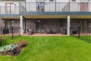 Zahrada ubytování Apartamenty nad morzem Mierzeja Wiślana Mikoszewo