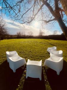 Zahrada ubytování Penthouse avec vue - Durbuy - Hotton - La Roche en Ardennes - Han sur Lesse - Lumineux - Terrasses - Parking - Grand jardin