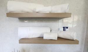 Letto o letti in una camera di Al civico 10