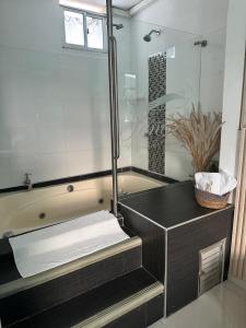 Koupelna v ubytování hotel royal fenix