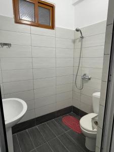 Koupelna v ubytování Hostel Xarba