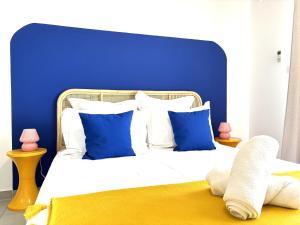 Postel nebo postele na pokoji v ubytování La Majorelle - Parking privé - Plage & commerces à 5 min