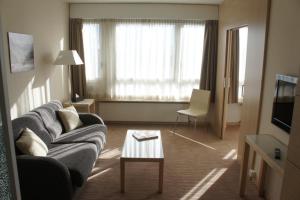 Zona d'estar a Starling Hôtel Résidence Genève