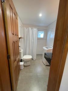 Koupelna v ubytování Apartamento aconchegante na Colônia Witmarsum