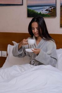 Voodi või voodid majutusasutuse Bojinee Resort toas