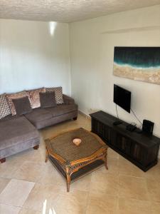 Χώρος καθιστικού στο Rose Apartments Barbados