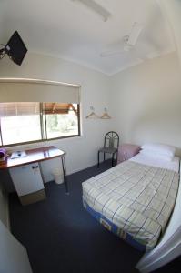 T's Resort & Motel客房内的一张或多张床位
