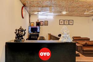 TV a/nebo společenská místnost v ubytování Super Hotel O Wamson