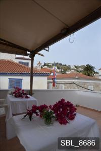 En balkon eller terrasse på Areti