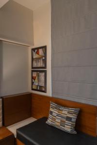 Posezení v ubytování Ahuja Residency Sage