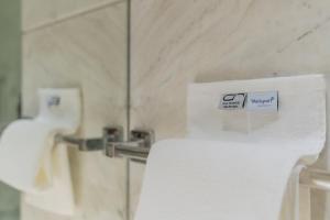 Koupelna v ubytování Ahuja Residency Sage