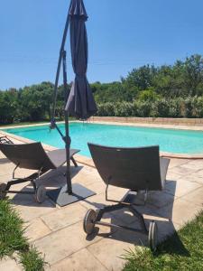 Πισίνα στο ή κοντά στο Villa Relax tra i mirti