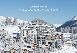 Carlton Hotel St Moritz - The Leading Hotels of the World v zimě