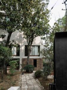 Zahrada ubytování Rakuhotel