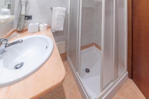 Koupelna v ubytování Hotel Bettina