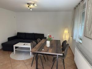 Posezení v ubytování Gästehaus am Bach