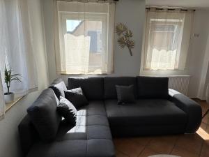 Posezení v ubytování Gästehaus am Bach