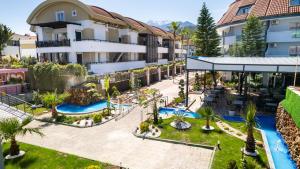 an aerial view of a resort with a swimming pool at Dedeman Kemer Resort - Ultra All Inclusive in Kemer