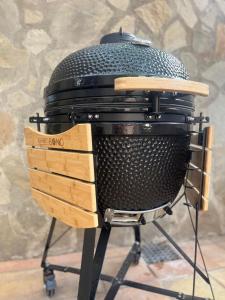 a grill sitting on top of a table at Fustera Villa El Salvador in Benissa