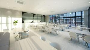 Gyeongju city hotel餐厅或其他用餐的地方