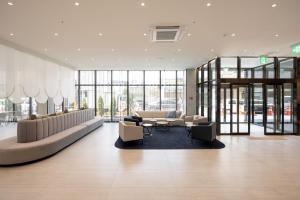 Gyeongju city hotel的休息区