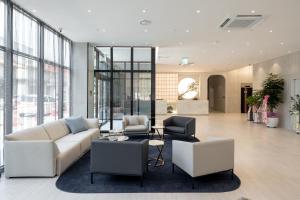 Gyeongju city hotel的休息区