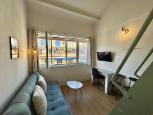 Posezení v ubytování Chez Martin - Studio tout confort proche Hôpitaux Universitaires Timone Conception - quartier St Pierre