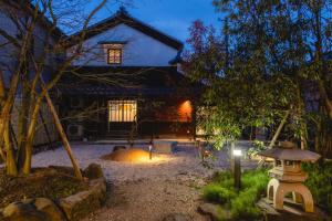 Zahrada ubytování Auberge S'Amuser