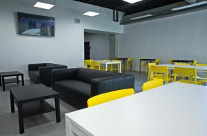 Area soggiorno di Hostel Optimum Devínska
