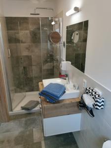 Kúpeľňa v ubytovaní Apartmenthaus WALDHORN