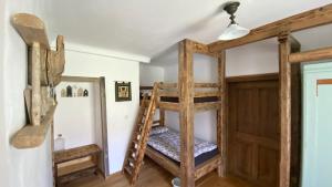 Llit o llits en una habitació de Dörrmühle
