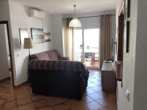 Ένα ή περισσότερα κρεβάτια σε δωμάτιο στο Apartamento en Bahia de Plata Zahara