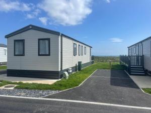 Bygningen som feriehuset ligger i