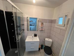 Phòng tắm tại Appartement Thaon les Vosges