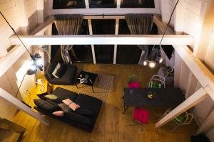 Area soggiorno di ZlatAir Black Boutique Chalets