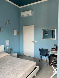 Postel nebo postele na pokoji v ubytování Oltre il Blu + 16 fotografií