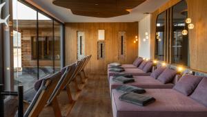 Χώρος καθιστικού στο Hotel Sun