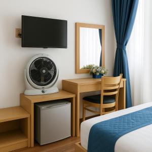 Voodi või voodid majutusasutuse Tuan Thuy Hotel toas