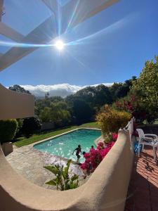 Swimmingpoolen hos eller tæt på Constantia Garden Cottage