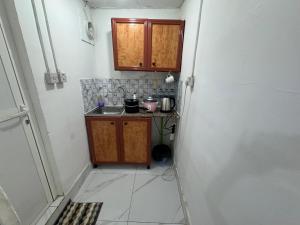 Una cocina o cocineta en Js studio type 4pax