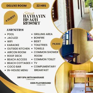 Fotografie z fotogalerie ubytování Sibsib Baybayin Beach Resort v destinaci Tanza