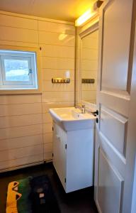 Ένα μπάνιο στο Lofoten Resort og rorbuer