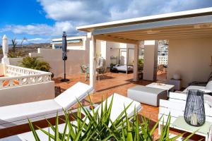 Posezení v ubytování Dachterrassen Wohnung Teneriffa