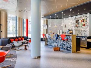 Posezení v ubytování ibis Wien Hauptbahnhof