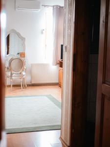 Postel nebo postele na pokoji v ubytování U Krba