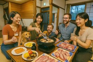 Jídlo v penzionu nebo okolí